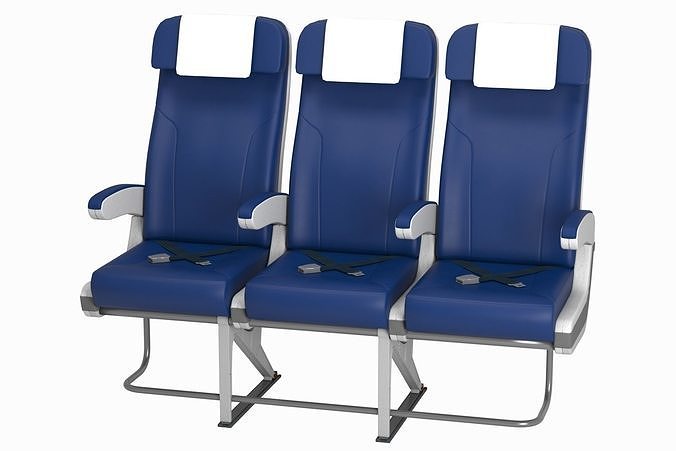 Airplane chair V3 3D model