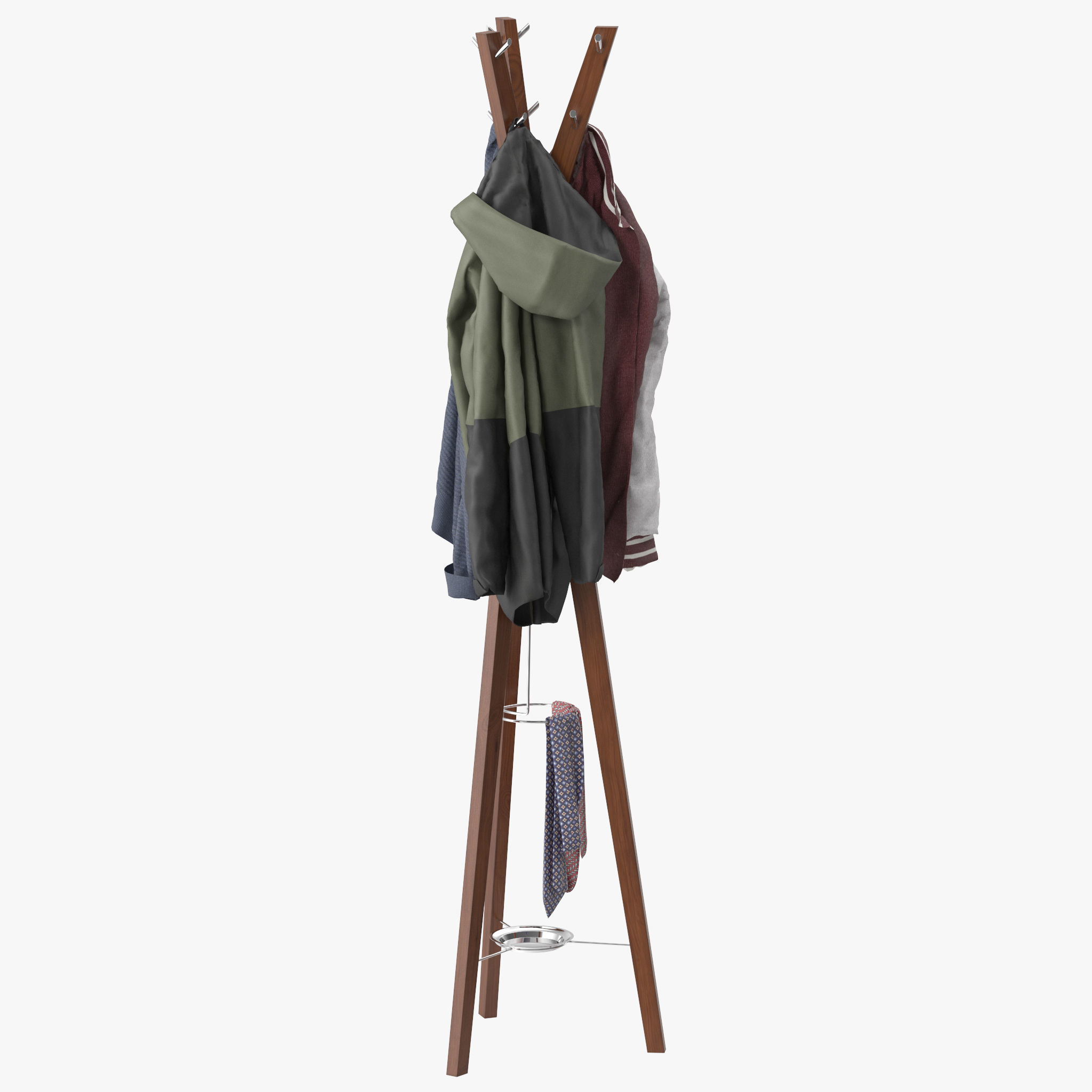 Hanny Coat stand 3D model_4