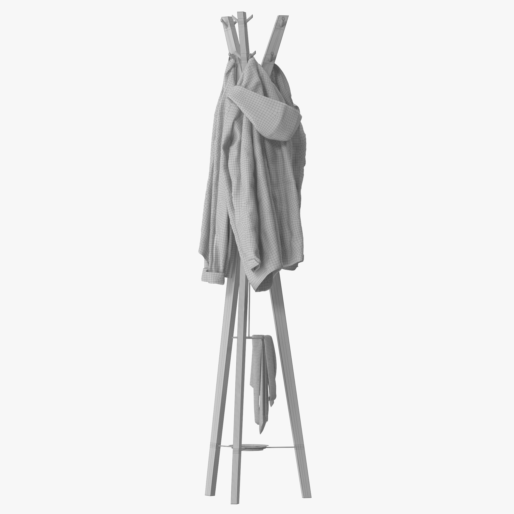 Hanny Coat stand 3D model_15