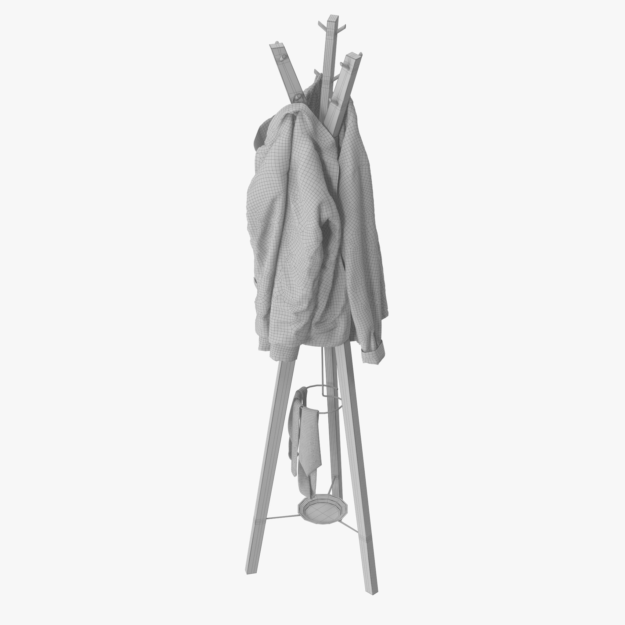 Hanny Coat stand 3D model_16