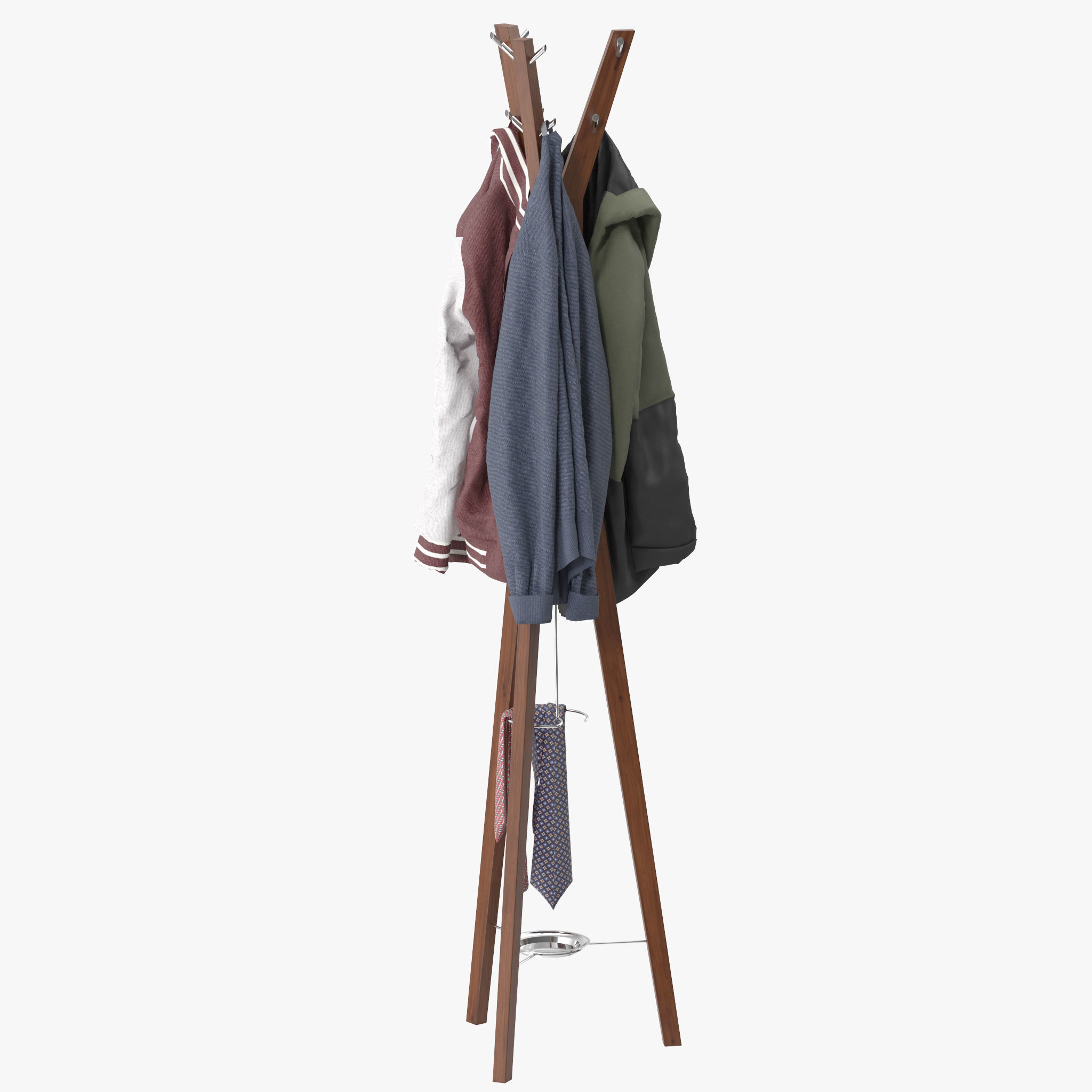 Hanny Coat stand 3D model_6