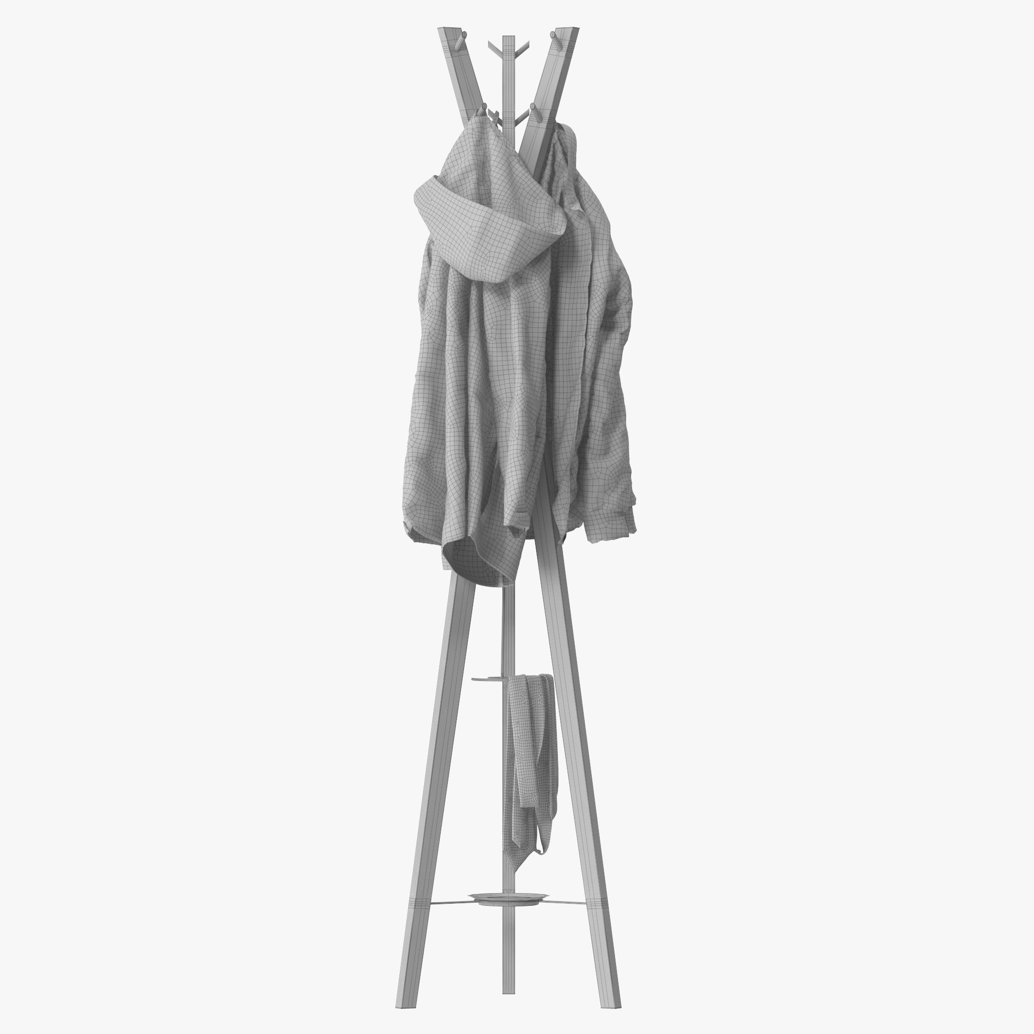 Hanny Coat stand 3D model_14