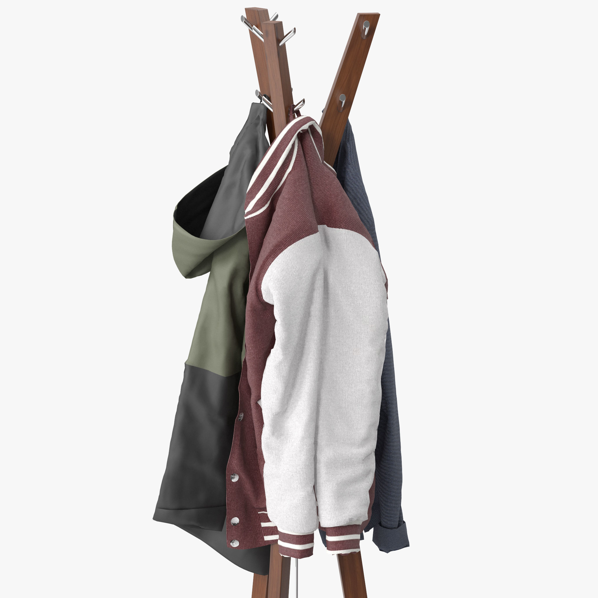 Hanny Coat stand 3D model_5
