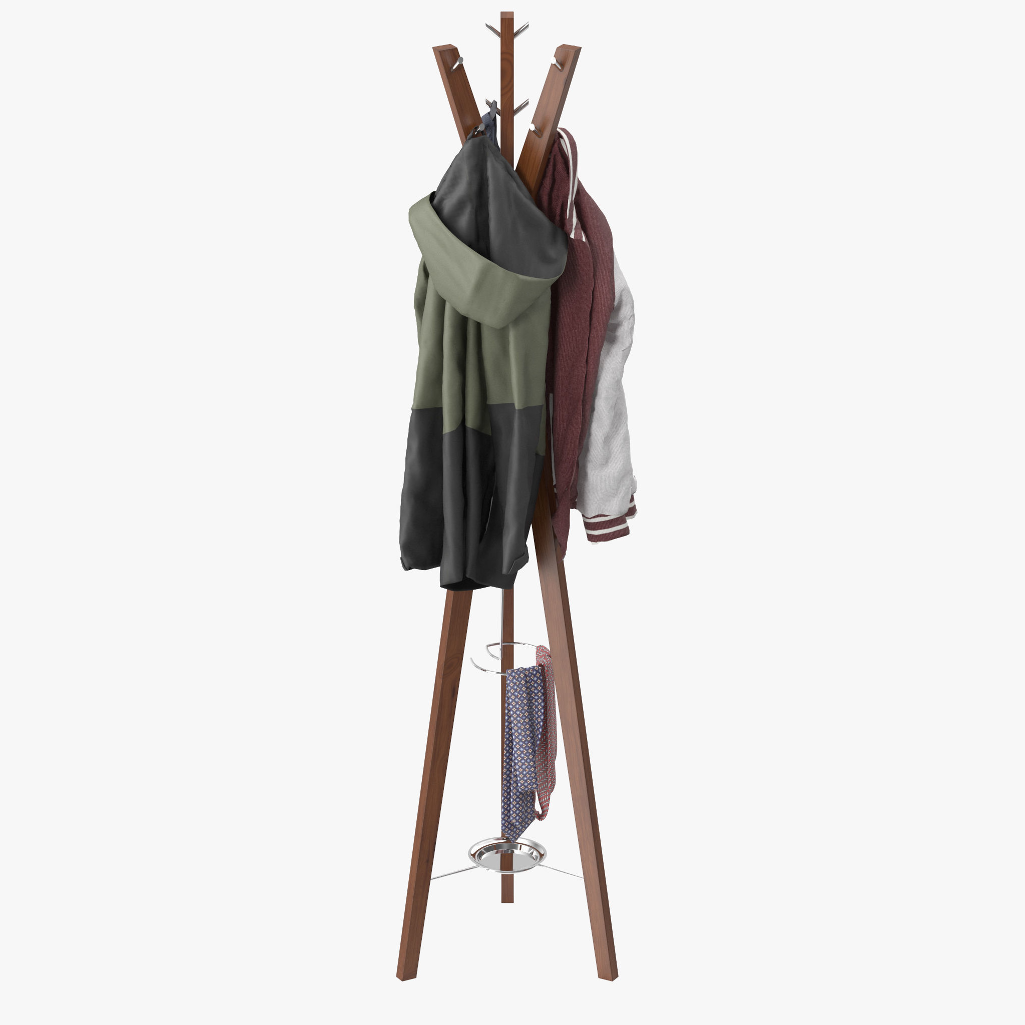 Hanny Coat stand 3D model_11
