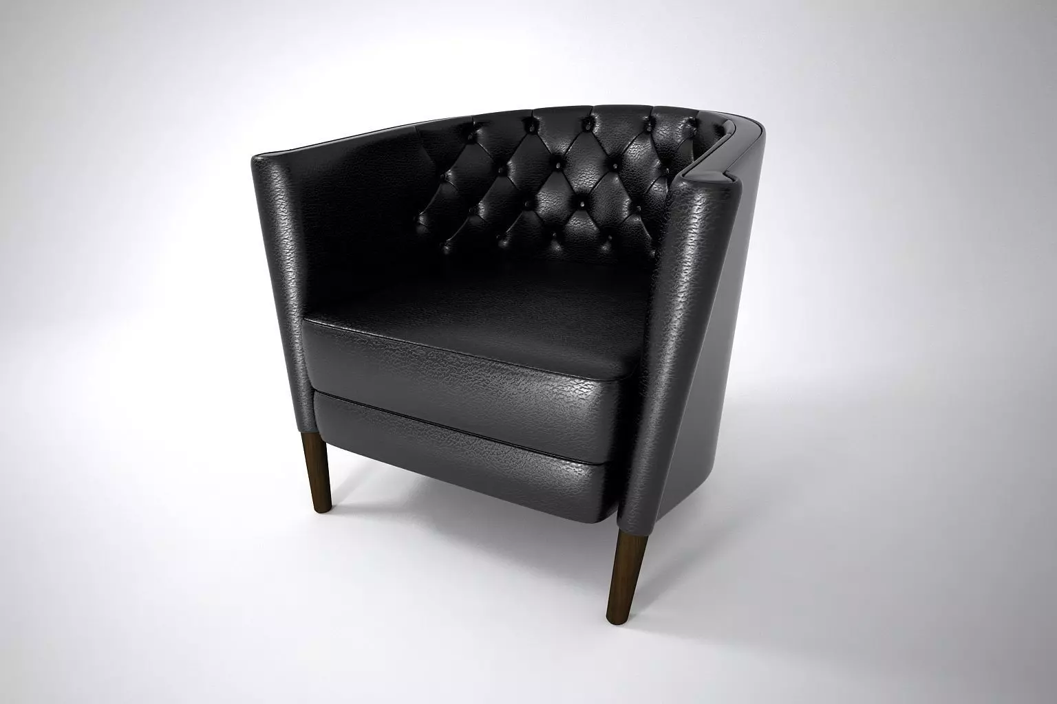 01 LEATHER CHAIR SINGLE 3D model_0