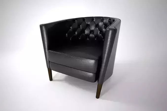 01 LEATHER CHAIR SINGLE
