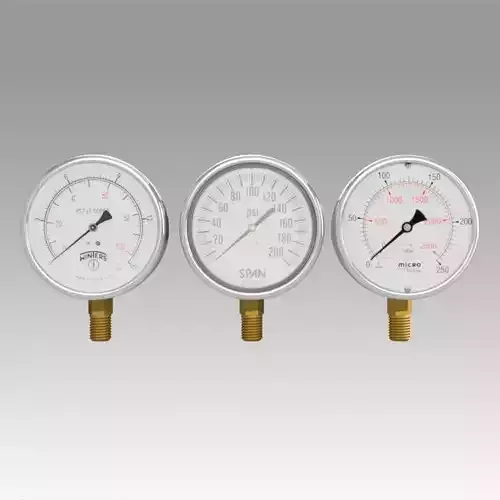 Pressure Gauge 3D model