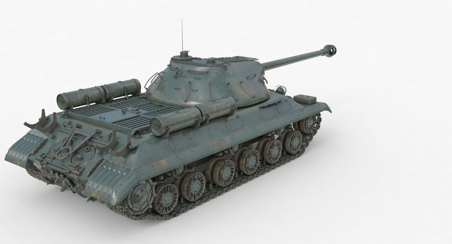 Tank IS 3M Vray 3D model_48