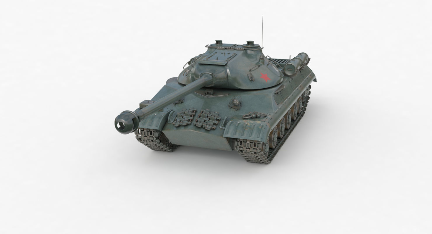 Tank IS 3M Vray 3D model_32
