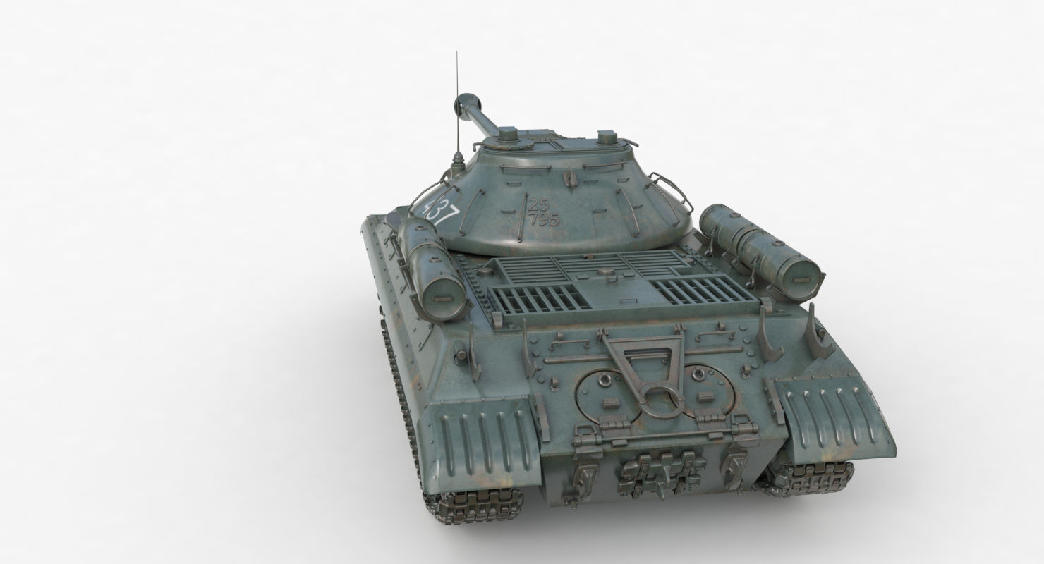 Tank IS 3M Vray 3D model_53