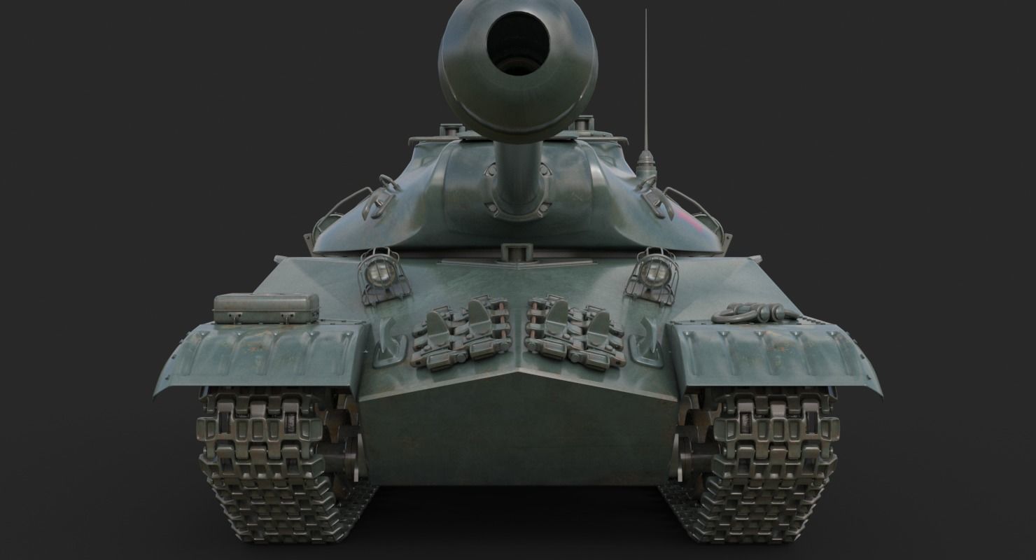 Tank IS 3M Vray 3D model_9