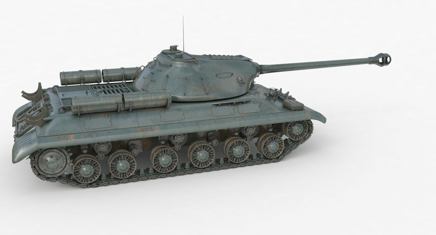 Tank IS 3M Vray 3D model_45