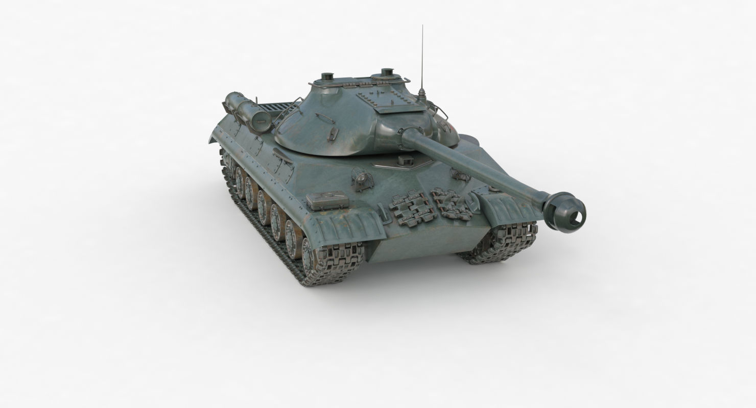 Tank IS 3M Vray 3D model_36