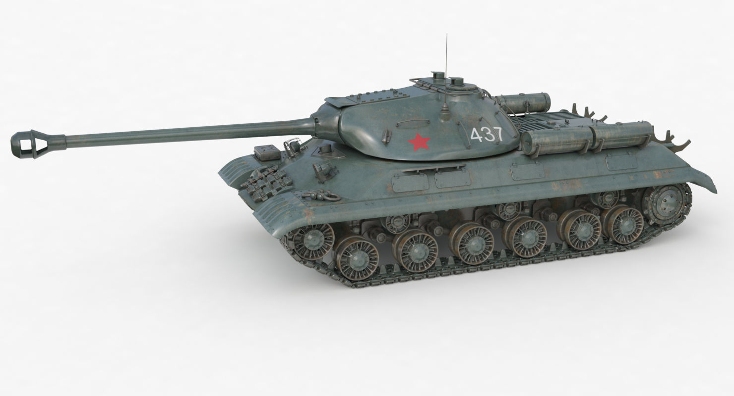 Tank IS 3M Vray 3D model_63