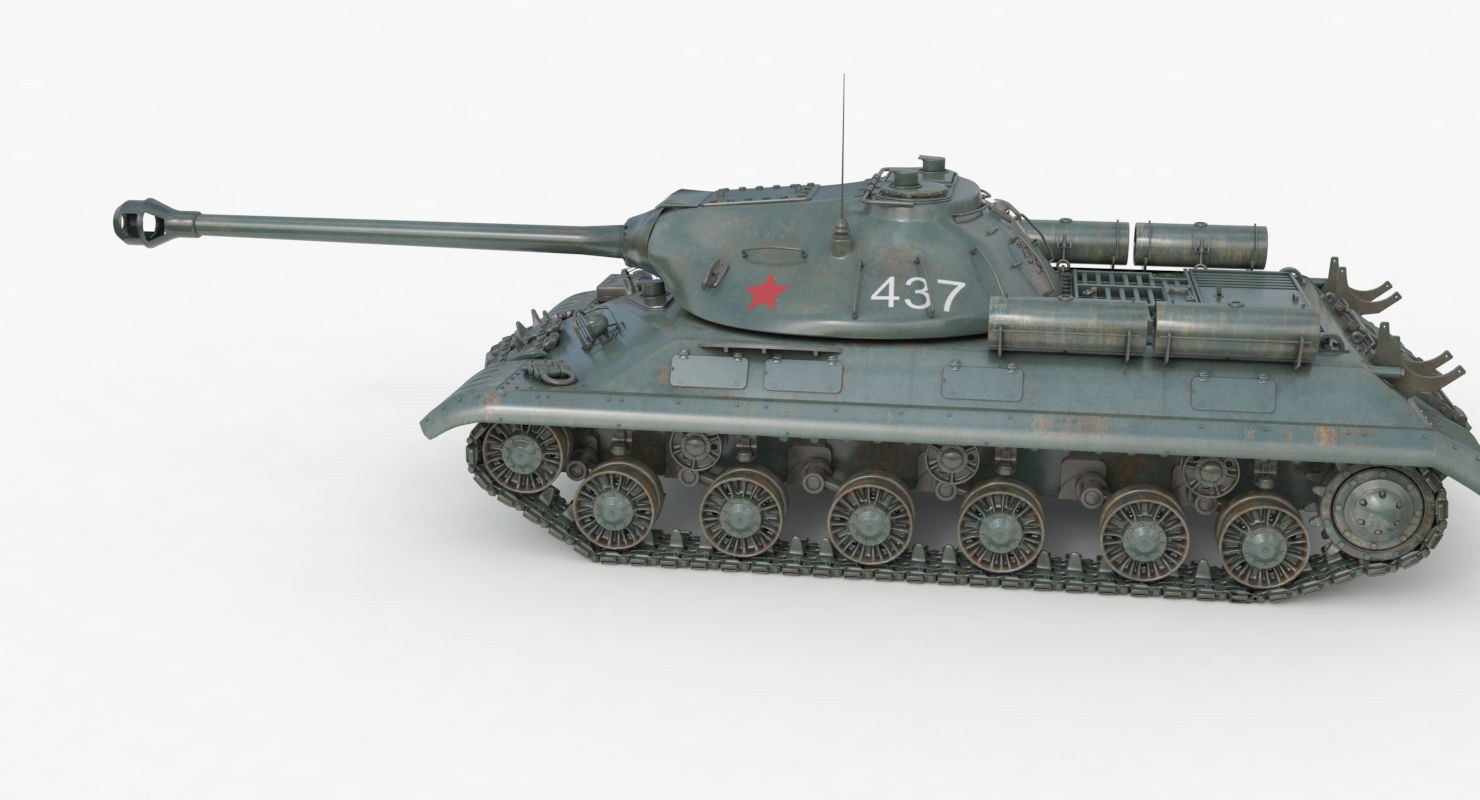 Tank IS 3M Vray 3D model_60