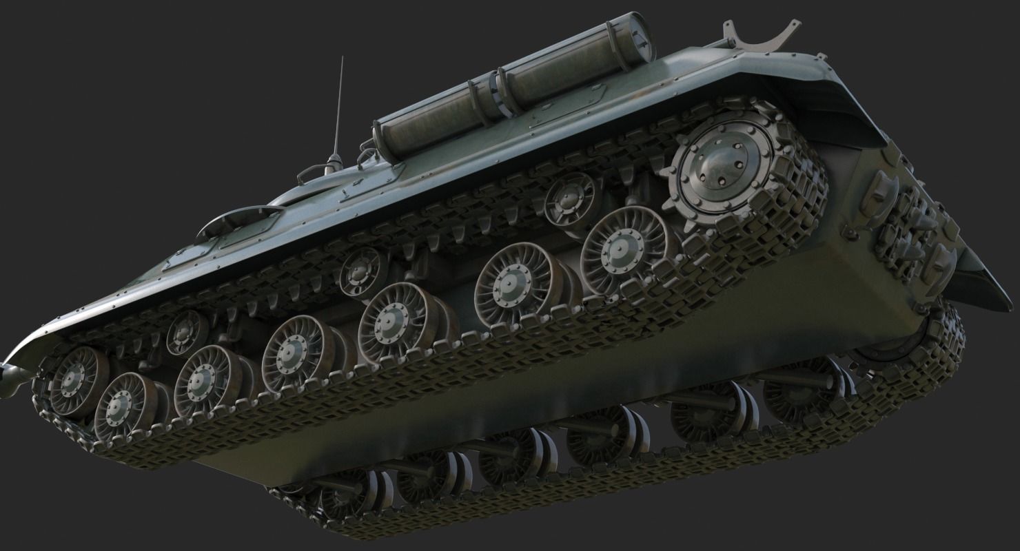 Tank IS 3M Vray 3D model_14