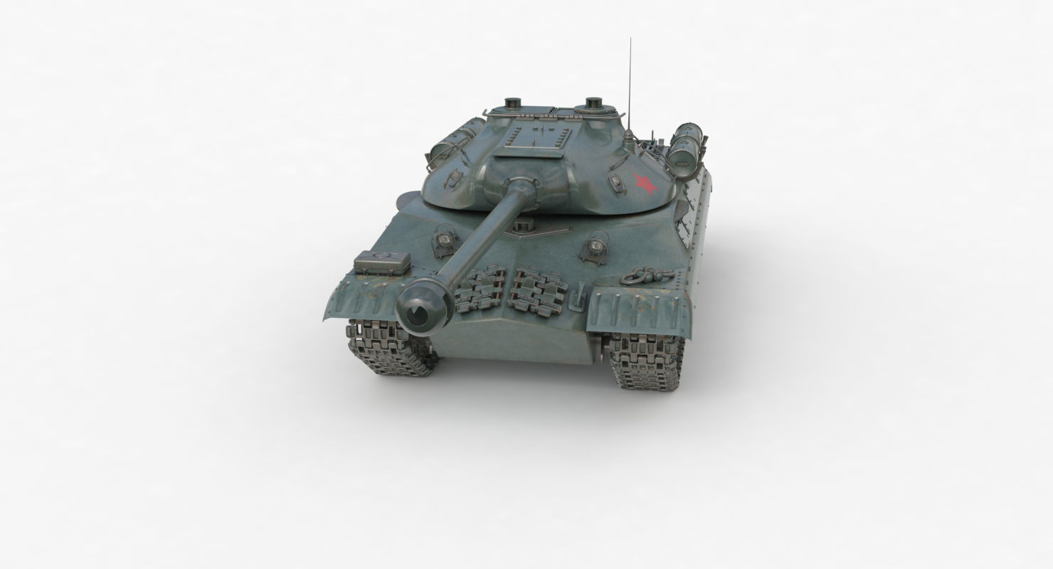 Tank IS 3M Vray 3D model_33