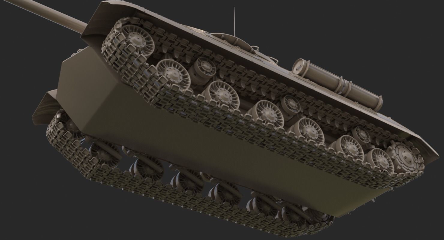 Tank IS 3M Vray 3D model_24