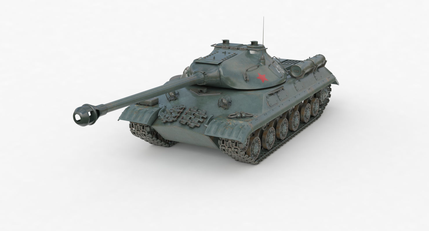 Tank IS 3M Vray 3D model_31