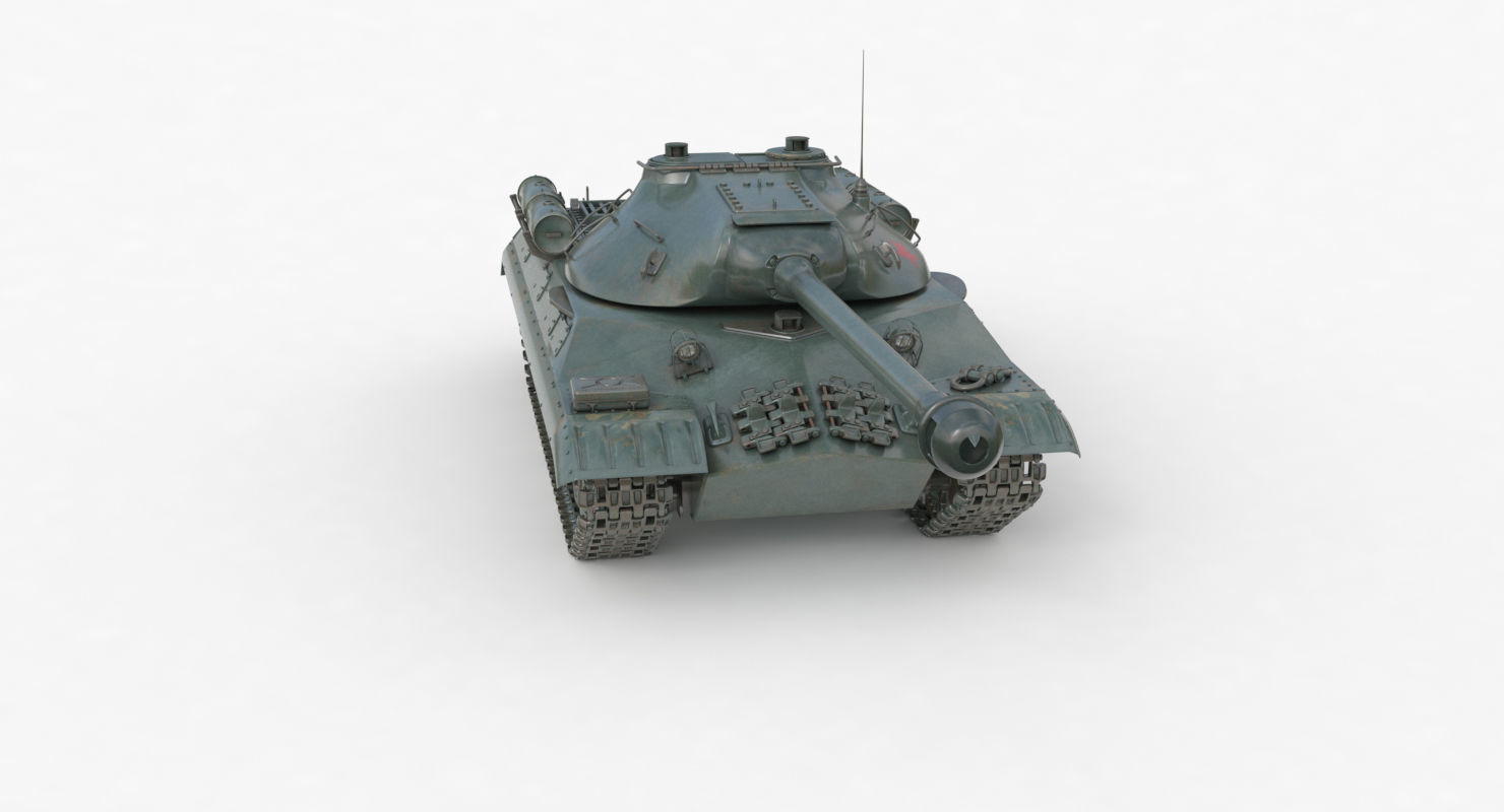 Tank IS 3M Vray 3D model_35