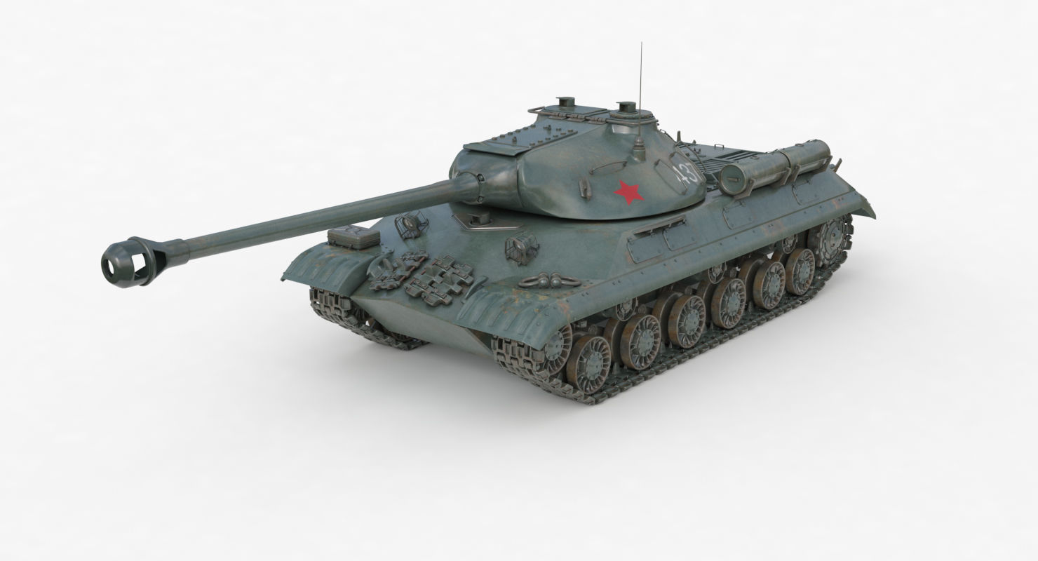 Tank IS 3M Vray 3D model_30