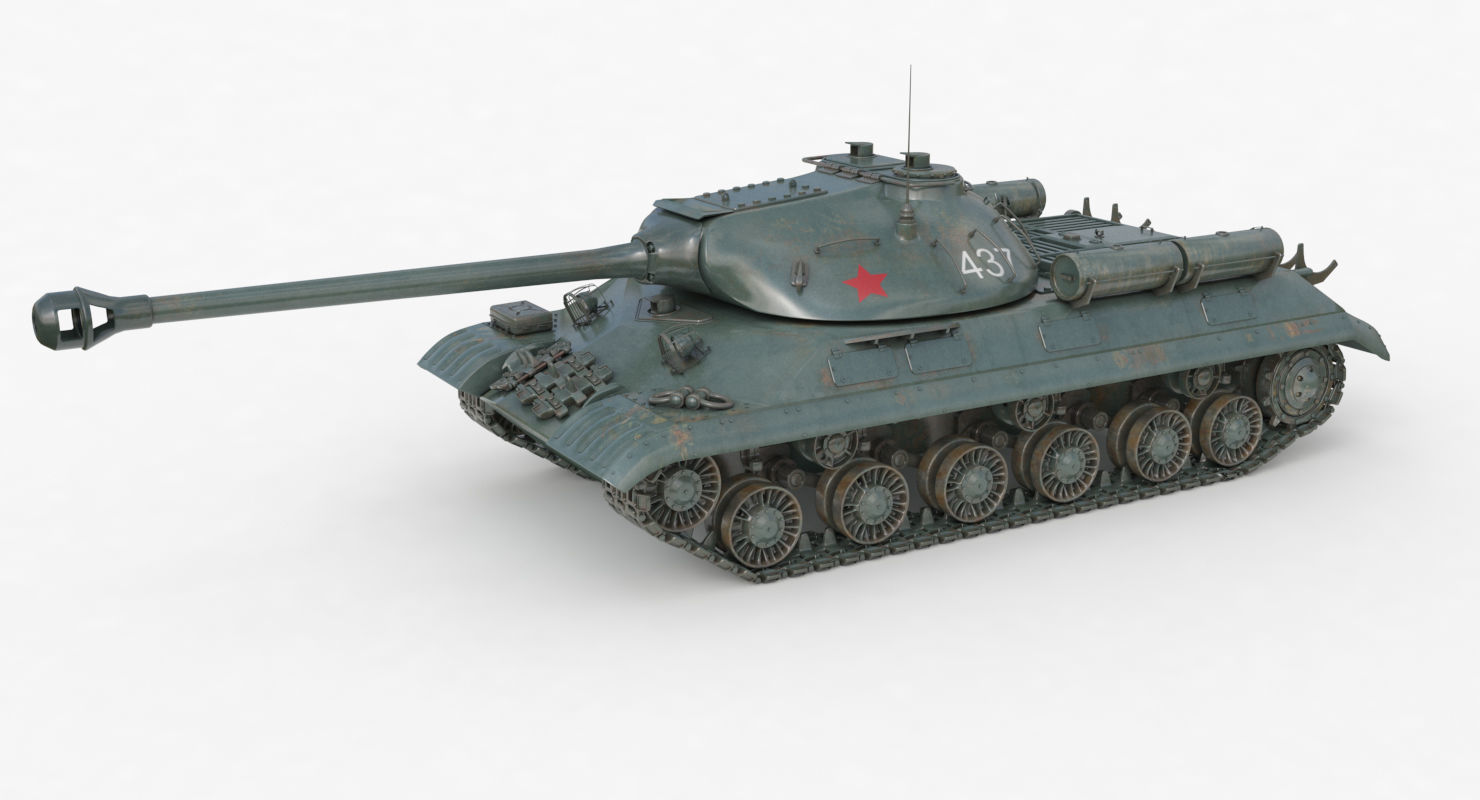 Tank IS 3M Vray 3D model_64