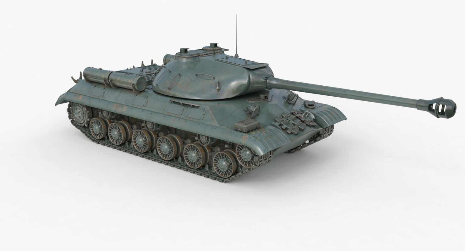 Tank IS 3M Vray 3D model_39