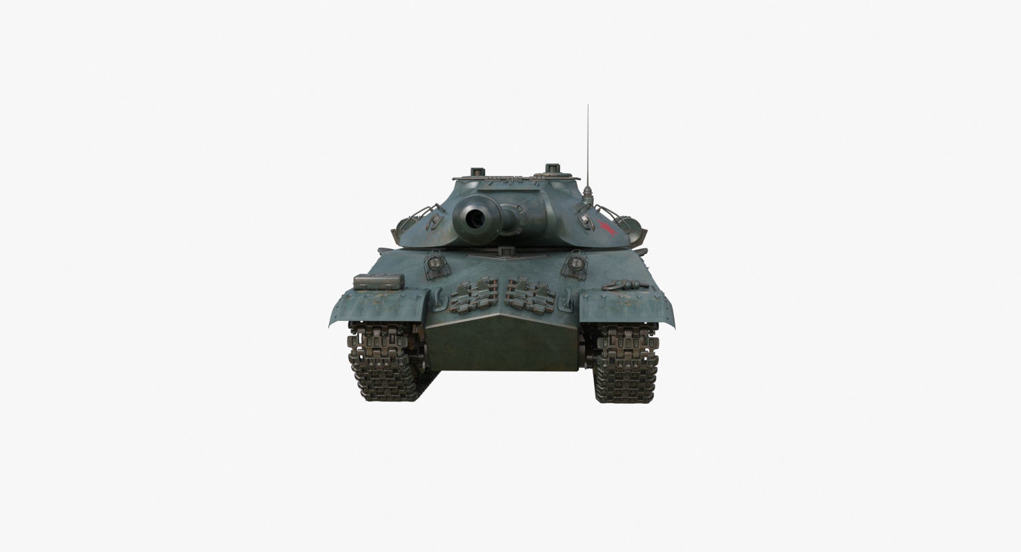 Tank IS 3M Mental Ray 3D model_46