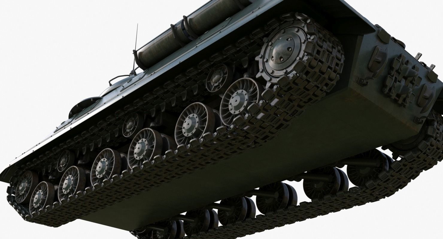 Tank IS 3M Mental Ray 3D model_15