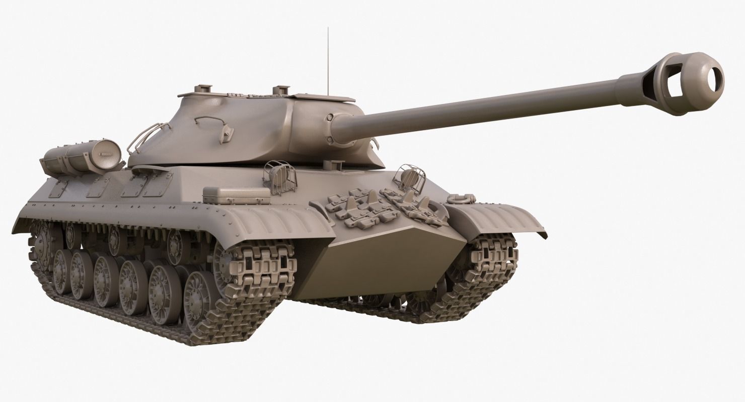 Tank IS 3M Mental Ray 3D model_29