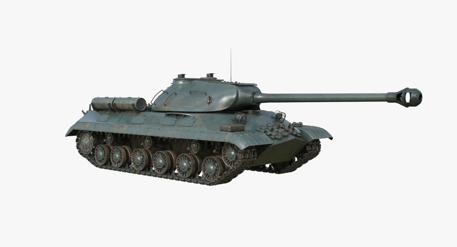 Tank IS 3M Mental Ray 3D model_51