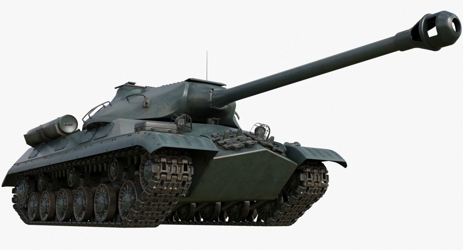 Tank IS 3M Mental Ray 3D model_3