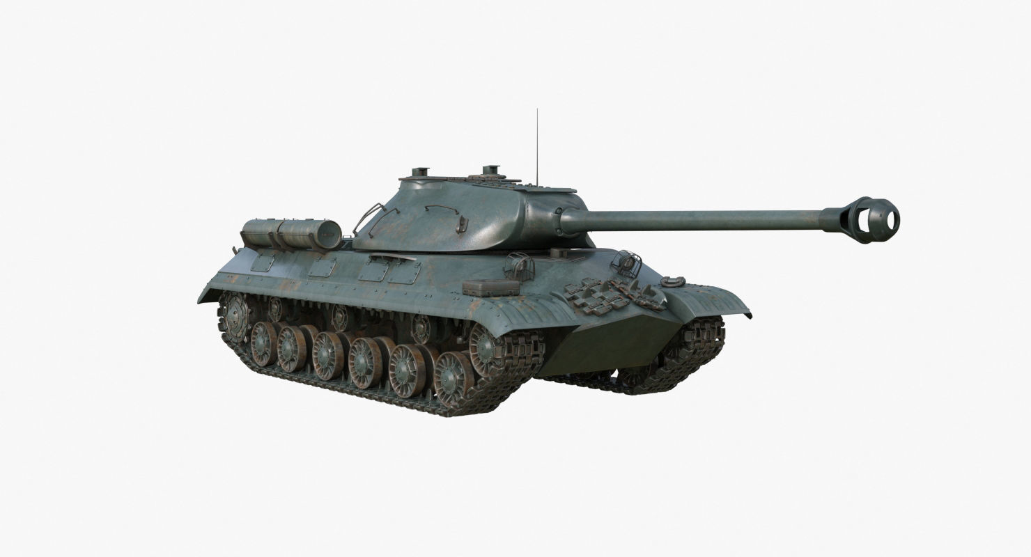Tank IS 3M Mental Ray 3D model_50