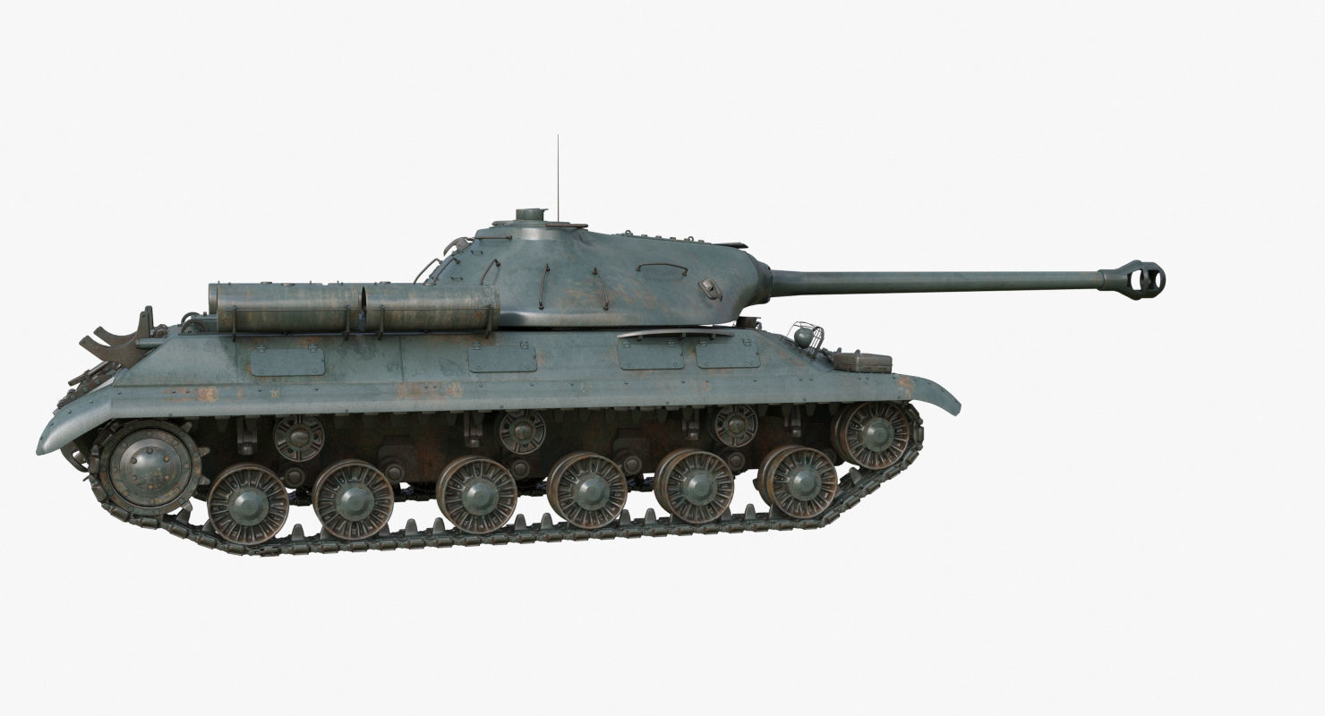 Tank IS 3M Mental Ray 3D model_57
