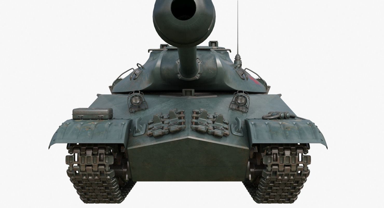 Tank IS 3M Mental Ray 3D model_9