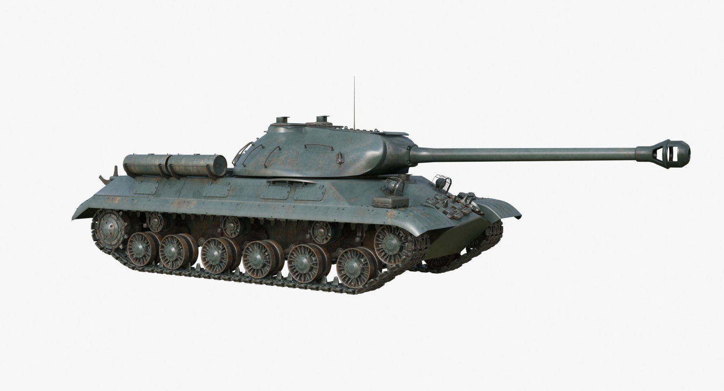 Tank IS 3M Mental Ray 3D model_52