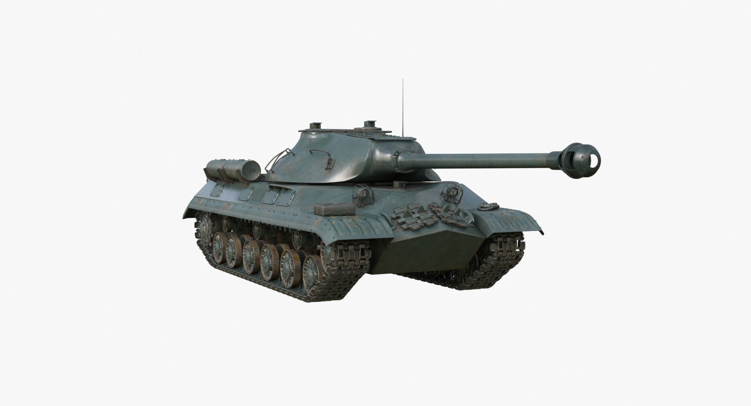 Tank IS 3M Mental Ray 3D model_49
