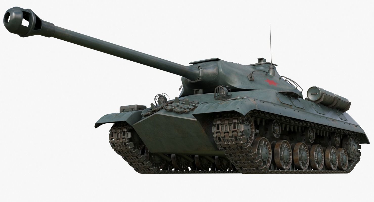 Tank IS 3M Mental Ray 3D model_2