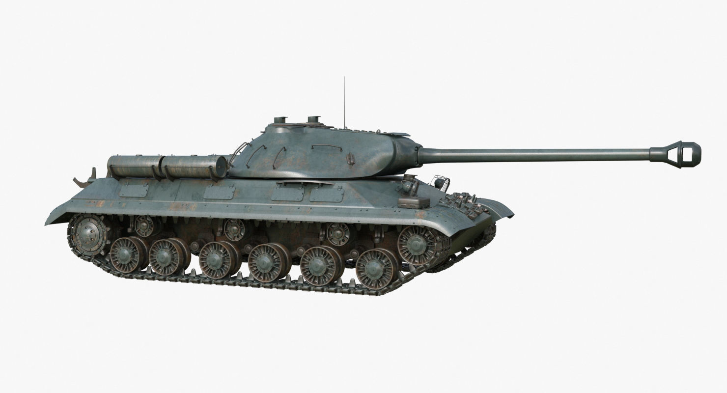 Tank IS 3M Mental Ray 3D model_53