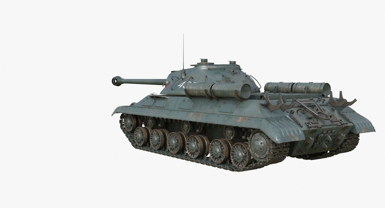 Tank IS 3M Mental Ray 3D model_68