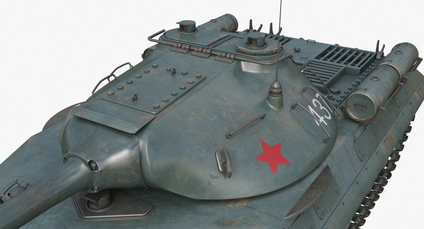 Tank IS 3M Mental Ray 3D model_12