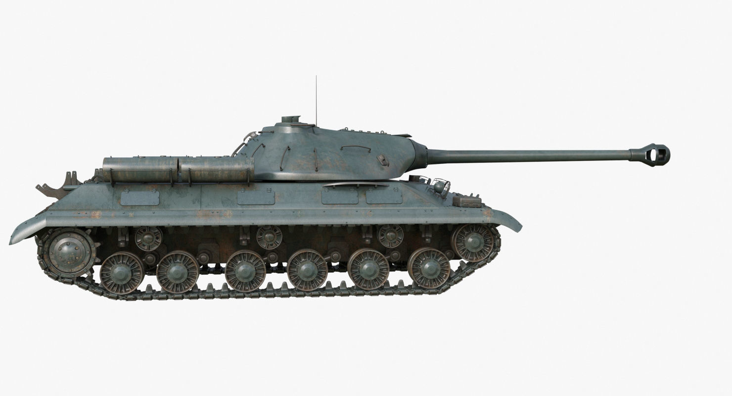 Tank IS 3M Mental Ray 3D model_56