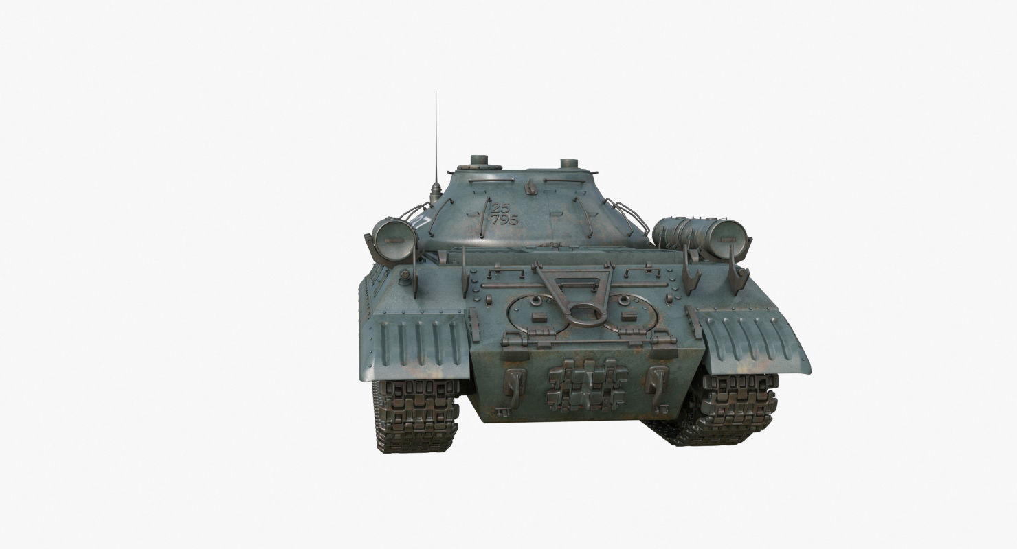 Tank IS 3M Mental Ray 3D model_65