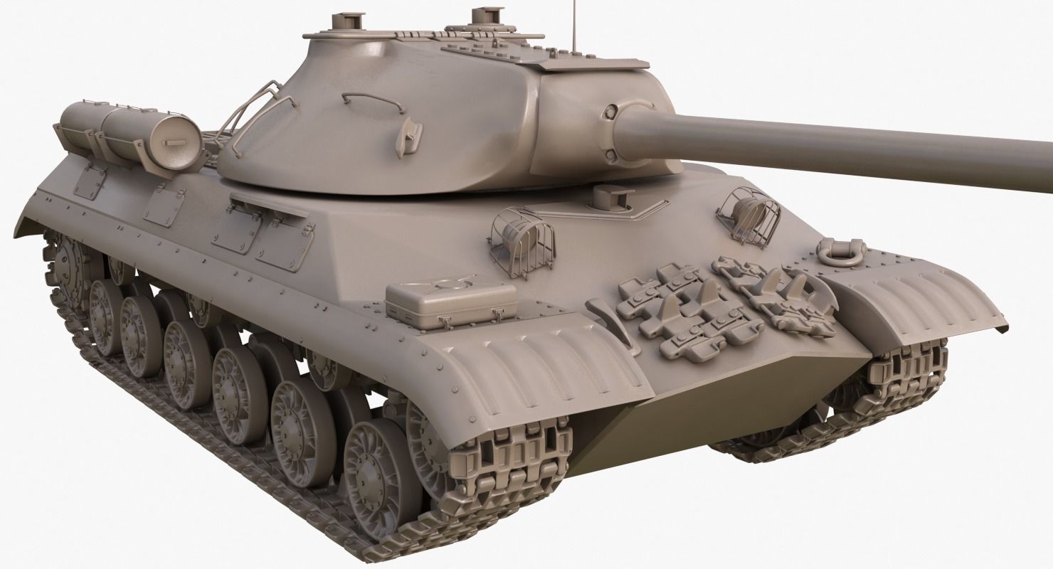 Tank IS 3M Mental Ray 3D model_33