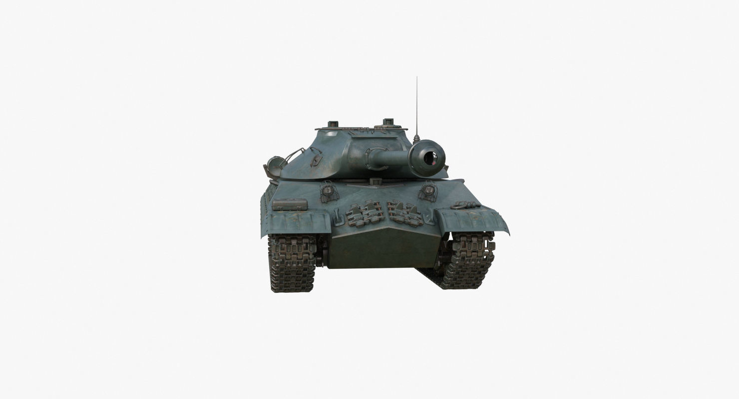 Tank IS 3M Mental Ray 3D model_47
