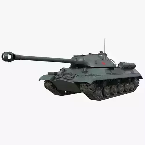 Tank IS 3M Mental Ray 3D model