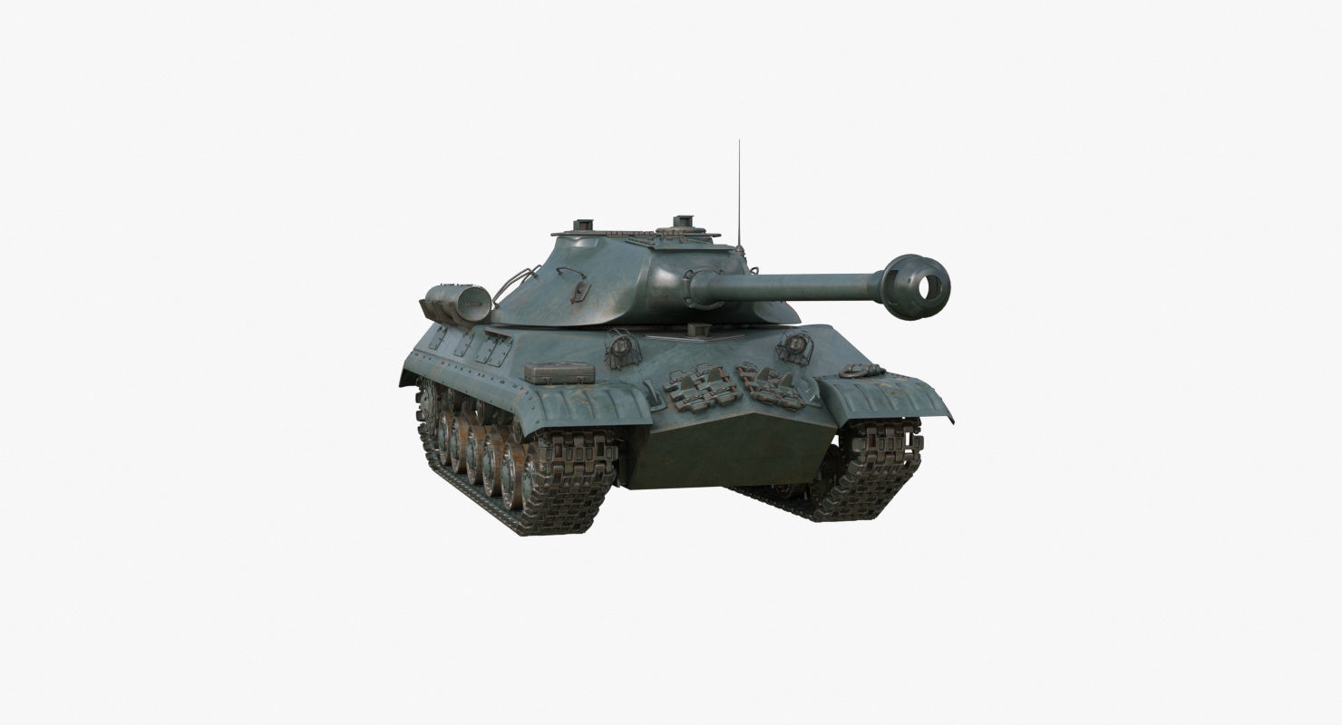 Tank IS 3M Mental Ray 3D model_48