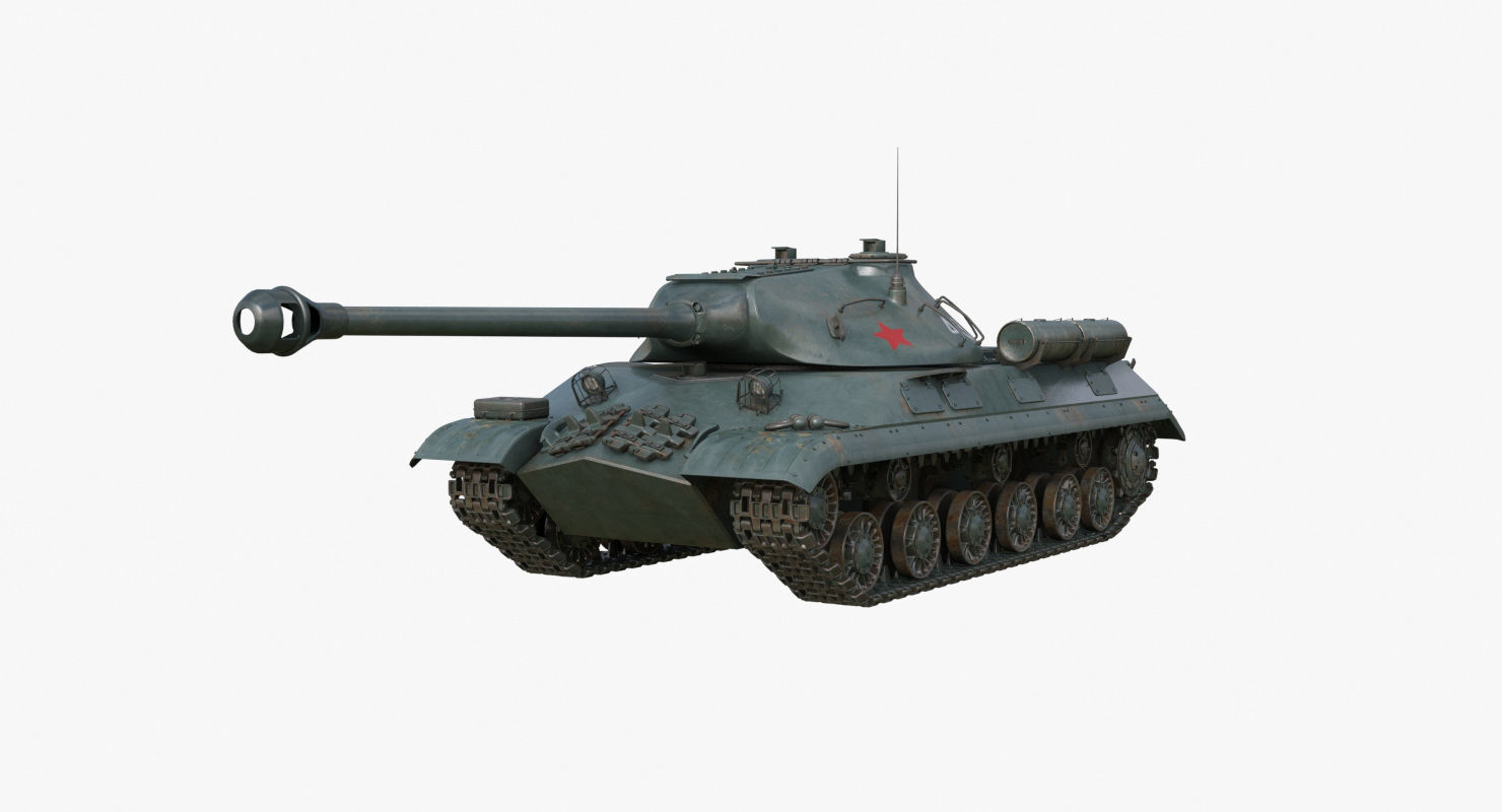 Tank IS 3M Mental Ray 3D model_43