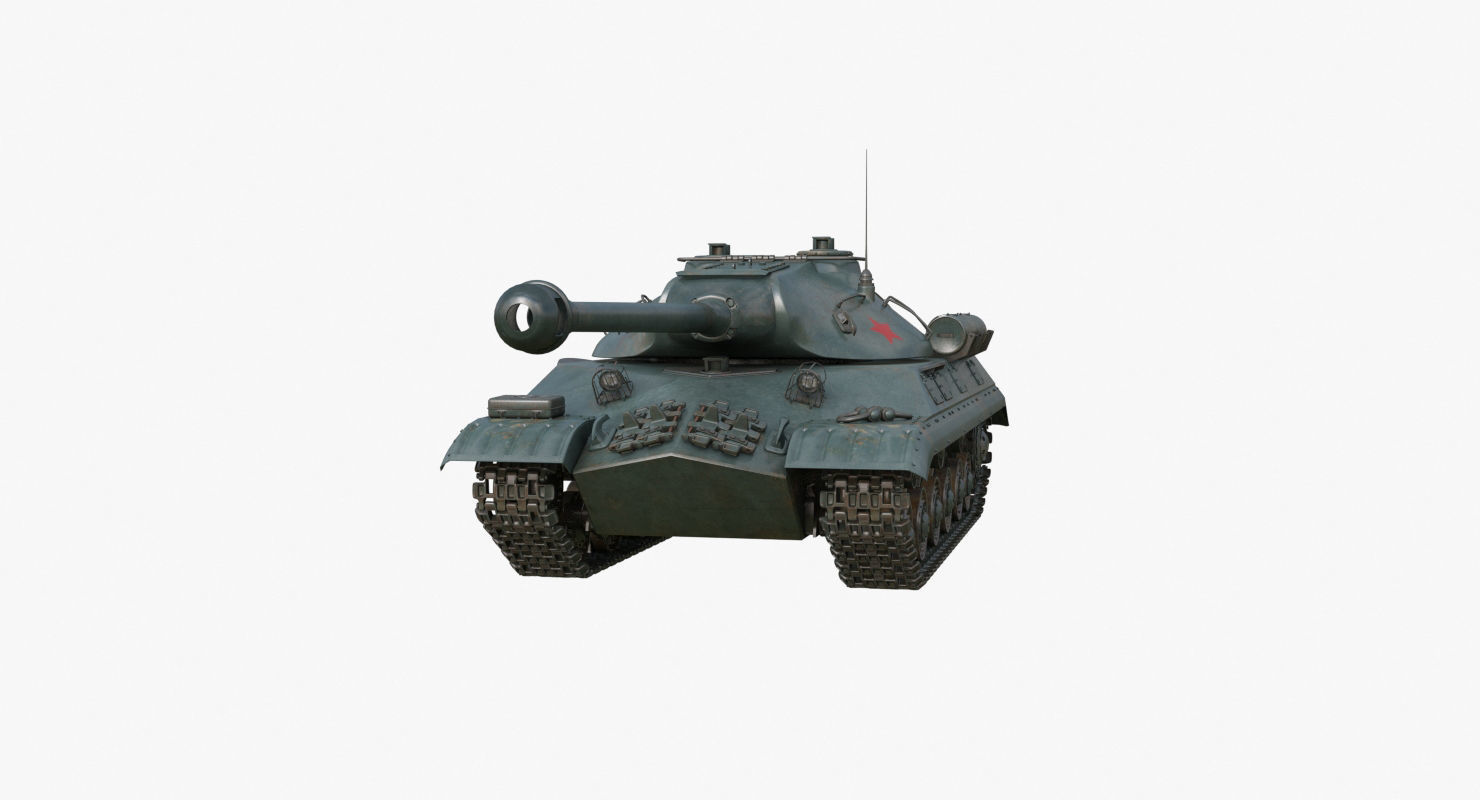 Tank IS 3M Mental Ray 3D model_45