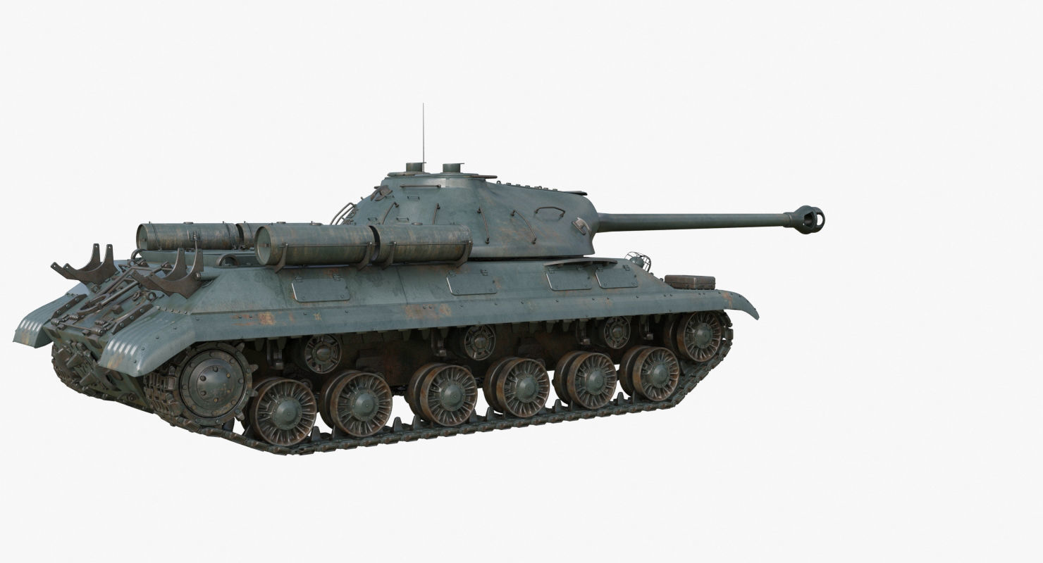 Tank IS 3M Mental Ray 3D model_59